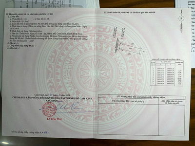 Đất thổ cư đối diện VINHOMES CAM RANH! 🔥 𝒈𝒊𝒂́ 𝒄𝒉𝒊̉ 𝒕𝒖̛̀ 𝟔𝟓𝟎𝑻𝑹𝑰𝑬̣̂𝑼