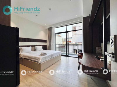 TRỐNG PHÒNG STUDIO BAN CÔNG NGAY PHAN XÍCH LONG