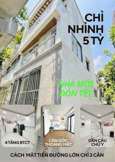 Bán nhà mới đón tết-gần cầu chữ Y-SHR KHÔNG QH