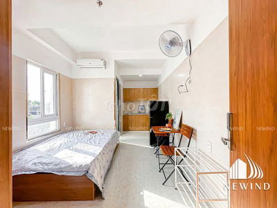 Phòng trọ full nội thất 45m2 Thích Quảng Đức gần sân bay Tân Sơn Nhất.