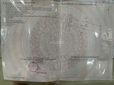 cần bán đất Ấp bến mương giá 470 tr
