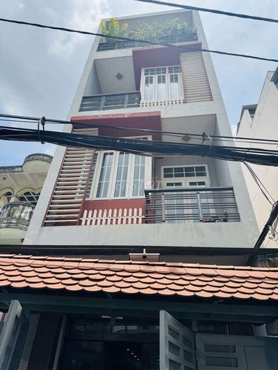 Nơ Trang Long, Bình Thạnh – 4 tầng BTCT – sổ vuông A4 – hẻm xe hơi