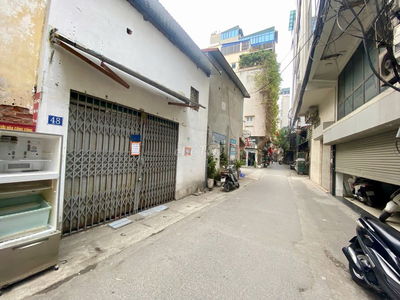 DT sàn 36m² Quan Nhân mặt tiền 5 m, đường ô tô tránh, khu đông dân cư