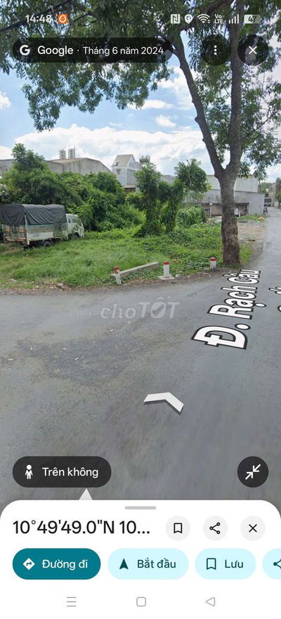 ĐẤT 4 X28 THỔ CƯ MẶT TIỀN 6 M THÔNG GẦN CHỢ NỮ DÂN CÔNG