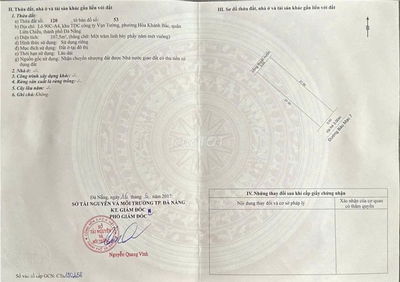 🔴💥Bán Đất Đường Bàu Mạc 7, Phường Hòa Khánh Bắc, Quận Liên Chiểu.