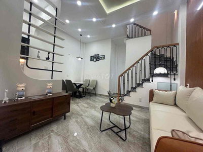 🟢 Nhà bán 3 Tầng+ ST-3Pn,3 Wc-xây mới 100% hẻm ô tô đậu 10m Âu D Lân