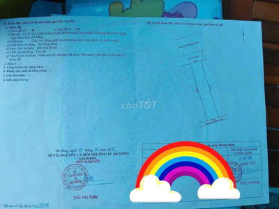 đất mặt tiền đường Mai Đăng Chơn đối diện công viên , nhìn sông mát mẻ