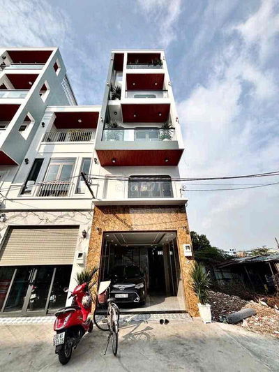 Nhà mới đẹp 5 lầu Hương Lộ 2 Bình Tân 68m2( 4m x 17m)