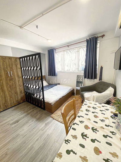 Studio Cửa Sổ 30m2 Full Nội Thất Ngay Chợ Tân Định Quận 1