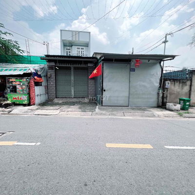 Bán Nhà mặt tiền 12m giáp kênh tham lương. vị trí đẹp giá tốt.