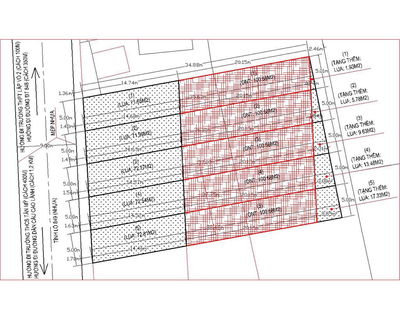 5 nền đất mặt tiền lớn đường ĐT 849, gần trường học THPT Lấp Vò 2