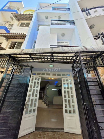 Cho thuê nguyên căn trống, 4pn , sân thượng, hxh Đường số 4 p16 gò vấp