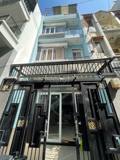 Hẻm xe hơi Ng Trường Tộ,Ngang 4m,4Tầng,5PN,khu dân trí,giáp Q3