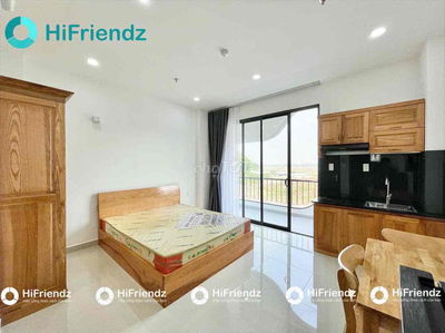 👽STUDIO BAN CÔNG NHÀ MỚI ĐẦY ĐỦ NỘI THẤT THANG MÁY