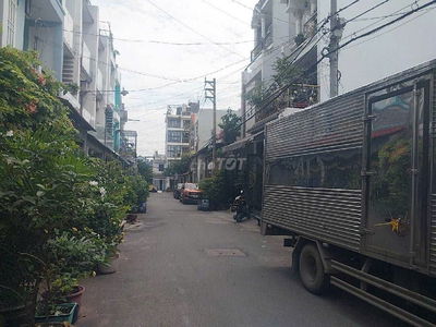 Nhà Đẹp 1Trệt 2Lầu 4PN 5WC, 4.2x17m, HXH 6m, Ngay Chợ LK.56 Bình Tân