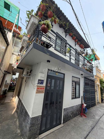 Bán nhà 94/5/13 Phú Thọ Hòa.Tân Phú.DT 4,1m×6,3m.DTSD 25,5m.1 Lầu.2PN)