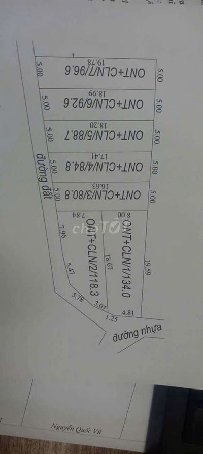 Bán đất thổ cư giá cực rẻ tại Châu Thành, Tây ninh