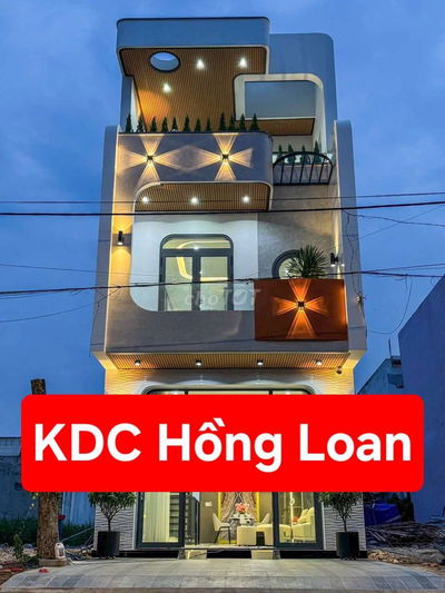 NHÀ 2 LẦU CAO CẤP - KDC HỒNG LOAN
