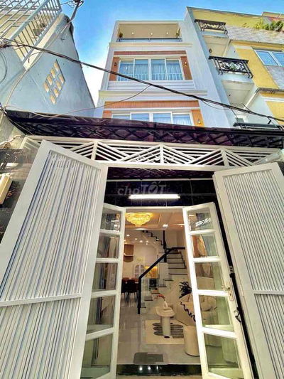 🏡 Bán Nhà Khu VIP BÌNH THẠNH - 4 Tầng - 5PN