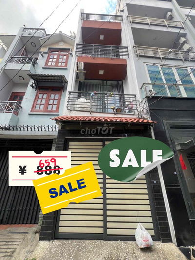 🎯 BÁN NHÀ 7 tỷ 4 BÌNH THẠNH – 8pn - 36.08m2