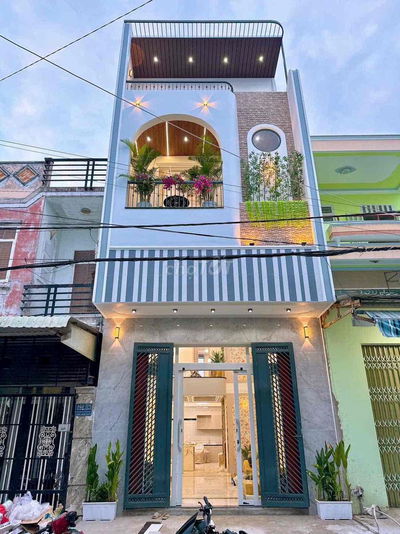 NHÀ TRỆT LỬNG MỚI ĐẸP NỘI THẤT SANG TRỌNG KDC THỚI NHỰT GẦN ĐẠI HỌC Y