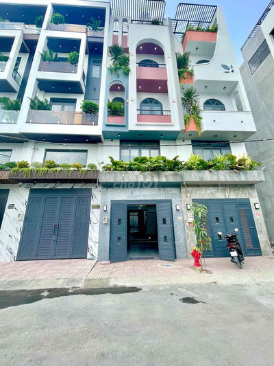 Nhà mới xây 1/ khu cao tầng Thạnh Xuân 25