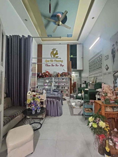 Nhà mặt tiền 150m2 sổ hồng sẵn, ngay chợ Mỹ Phước, Thới Hoà, Bến Cát