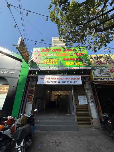 Mặt bằng lê văn thọ diẹn tích rộng , lối đi riêng