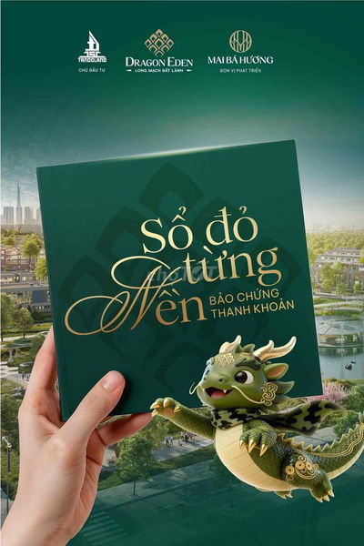 Bán đất nền KDcC Dragon Eden mặt tiền võ văn kiệt nối dài lương BC