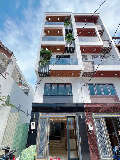 Nhà Bình Tân( 4 x 17m) 1trệt 1lửng 3lầu, Nhà Mới