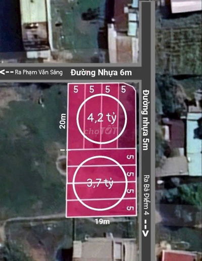 Bán 8 lô mới ra. Đường Bà Điểm 4 gần Phan Văn Hớn và Ql 1A