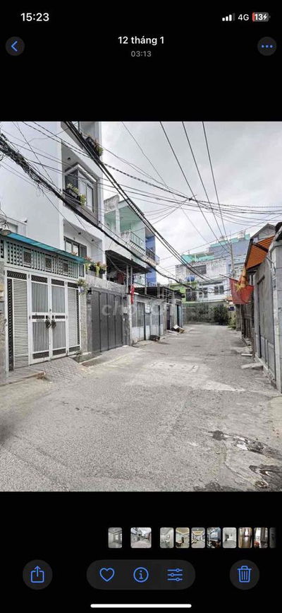 LÊ ĐỨC THỌ • 4x14.5 • 3 TẦNG BTCT • HẺM 6M THÔNG