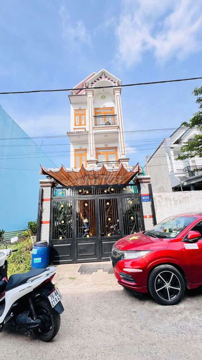 Nhà phố 4m x 22m. 3 tầng Hẻm 7m Đường Huỳnh Thị Hai