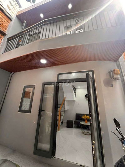 BÁN NHÀ PHÚ THỌ HÒA,TÂN PHÚ,3 TẦNG,DTSD 30M2,NGANG 4.5M ĐẸP,NỞ HẬU,SHR