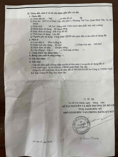 Nhà ở CHÍNH CHỦ có thêm 8 Phòng trọ cho thuê thu nhập ổn định