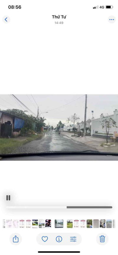 bán đất mặt tiền đường huyện lộ 07 gò công đông 504m vuôn