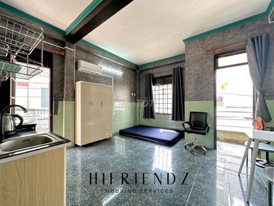 CHO THUÊ STUDIO SIÊU RỘNG FULL NT - BAN CÔNG - CỬA SỔ THOÁNG