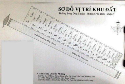 cần bán lô đất bưng ông thoang phú hữu q9