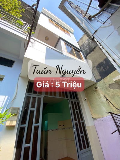 CHO THUÊ NHÀ HẺM TRẦN XUÂN SOẠN 2 LẦU - 2PN - 2 toilet Giá : 5 Triệu