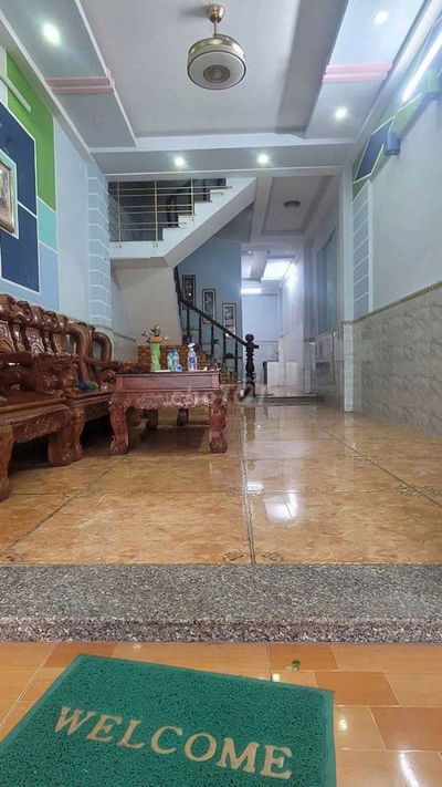 CAM KẾT THẬT-RỘNG ĐẸP GIÁ TỐT-BÁN NHÀ-4×27-4LẦU-HXH HUỲNH THỊ HAI,Q.12