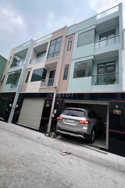 NHÀ BÌNH TÂN 4 TẦNG SHR- 6x9M- HẺM Ô TÔ 8M- 4 tỉ x