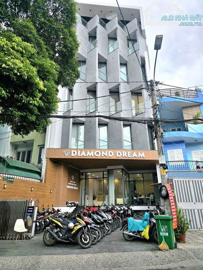 Cho thuê toà nhà MT 54 - 56 Hoàng Dư Khương P12 Q10. DT 8m x 18m. Hầm 5 tầng TM full PCCC