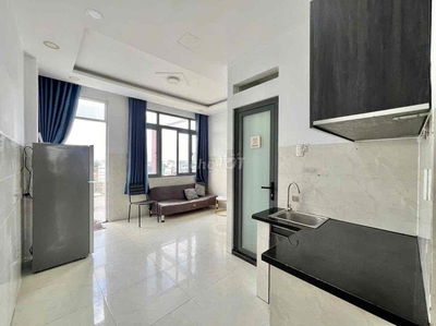 🥦 Studio Siêu Sang Trọng Ban Công , 40m2 _ Nội Thất Y Hình , Đẳng Cấp