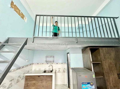 PHÒNG GÁC CAO 2M FULL NỘI THẤT GẦN VĂN LANG
