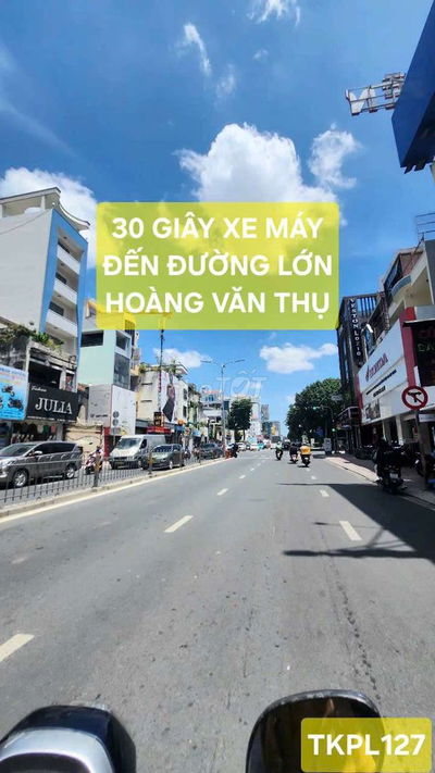 ĐÃ HOÀN CÔNG ĐỦ 3 TẦNG HOÀNG VĂN THỤ PN CÁCH 1 CĂN ĐẾN HẺM XE HƠI