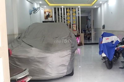 BÁN NHÀ ĐƯỜNG LÊ VĂN QUỚI XE HƠI ĐẬU TRONG NHÀ, HẼM XE Ô TÔ 8M