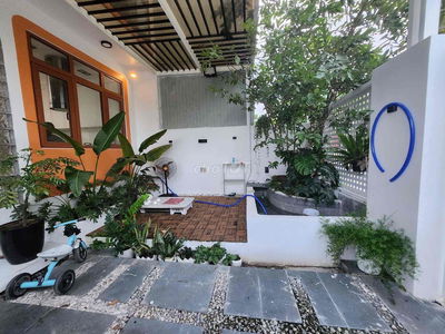 Cho thuê nhà MT BÀU CẦU - CẨM LỆ - SÂN VƯỜN TRƯỚC SAU XINH XẮN  100m2x