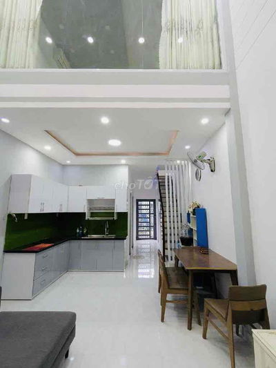 Nhà Hẻm Xe Hơi Nguyễn Văn Khối, 52m2, 4x13, 2 tầng, 2 Mặt Thoáng, SHR