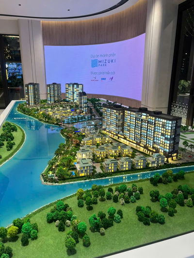 59m2 - Giá 4.1 tỷ bao gồm VAT - View sông 2PN1WC Mizuki Park