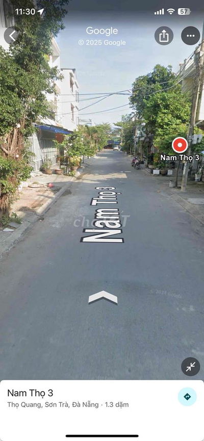 BÁN LÔ ĐẤT ĐƯỜNG NAM THỌ 3 - DIỆN TÍCH 51m2 - HƯỚNG NAM